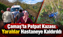 Çamaş’ta Patpat Kazası: Yaralılar Hastaneye Kaldırıldı