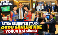 FATSA BELEDİYESİ STANDI ORDU GÜNLERİ’NDE YOĞUN İLGİ GÖRDÜ
