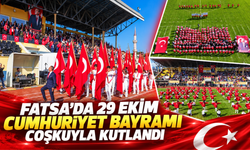 FATSA’DA 29 EKİM CUMHURİYET BAYRAMI COŞKUYLA KUTLANDI