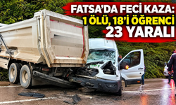 Fatsa’da Feci Kaza: 1 Ölü, 18’i Öğrenci 23 Yaralı
