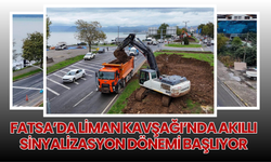 Fatsa’da Liman Kavşağı’nda Akıllı Sinyalizasyon Dönemi Başlıyor