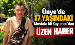 Ünye’de 17 Yaşındaki Mustafa Ali Kuyumcu Hayatını Kaybetti