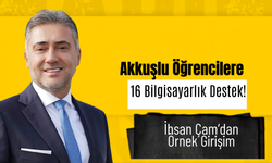 Akkuşlu Öğrencilere 16 Bilgisayarlık Destek! İhsan Çam’dan Örnek Girişim
