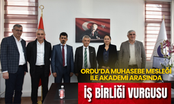 Ordu’da Muhasebe Mesleği ile Akademi Arasında İş Birliği Vurgusu