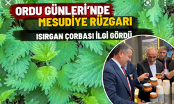Ordu Günleri’nde Mesudiye Rüzgarı: Isırgan Çorbası İlgi Gördü