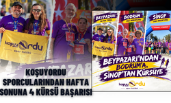 KoşuyOrdu Sporcularından Hafta Sonuna 4 Kürsü Başarısı