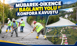 MÜBAREK-DİKENCE BAĞLANTI YOLU KONFORA KAVUŞTU