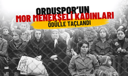Orduspor’un Mor Menekşeli Kadınları Ödülle Taçlandı