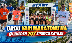 Ordu Yarı Maratonu’na 8 Ülkeden 707 Sporcu Katıldı