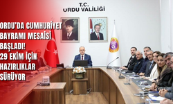 Ordu’da Cumhuriyet Bayramı Mesaisi Başladı! 29 Ekim İçin Hazırlıklar Sürüyor