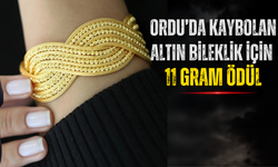Ordu’da Kaybolan Altın Bileklik İçin 11 Gram Ödül