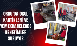 Ordu’da Okul Kantinleri ve Yemekhanelerde Denetimler Sürüyor