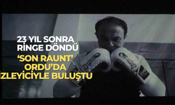 23 Yıl Sonra Ringe Döndü: ‘Son Raunt’ Ordu’da İzleyiciyle Buluştu