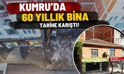 Kumru’da 60 Yıllık Bina Tarihe Karıştı!