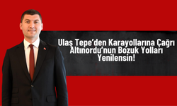 Ulaş Tepe’den Karayollarına Çağrı: Altınordu’nun Bozuk Yolları Yenilensin!