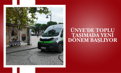 Ünye’de Toplu Taşımada Yeni Dönem Başlıyor