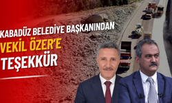 Kabadüz Başkanından Vekil Özer’e Teşekkür
