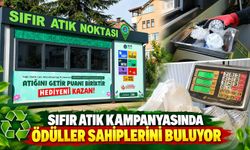 SIFIR ATIK KAMPANYASINDA ÖDÜLLER SAHİPLERİNİ BULUYOR