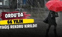 Ordu’da 66 Yılın Yağış Rekoru Kırıldı!