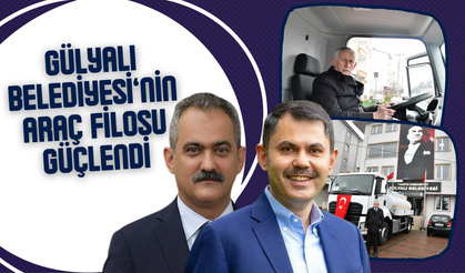 Gülyalı Belediyesi’nin Araç Filosu Güçlendi