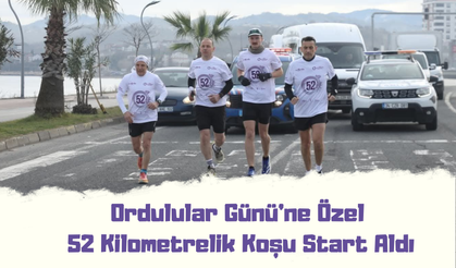 Ordulular Günü’ne Özel 52 Kilometrelik Koşu Start Aldı