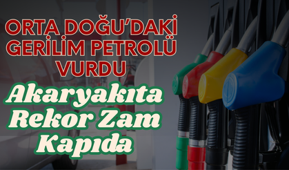 Motorine 5,60 TL, Benzine 2,10 TL Artış Bekleniyor