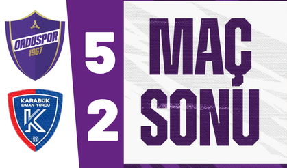 Orduspor 1967’den Gol Şov! Karabük İdmanyurdu’nu 5-2 Mağlup Etti
