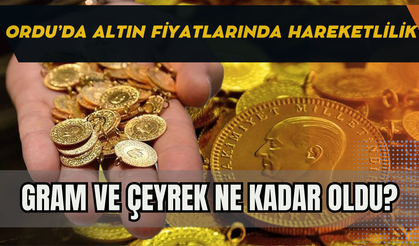 Ordu'da Gram ve Çeyrek Ne Kadar Oldu?
