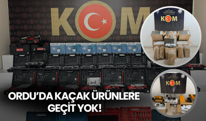 Ordu’da Kaçak Ürünlere Geçit Yok