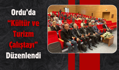 Ordu’da “Kültür ve Turizm Çalıştayı” Düzenlendi