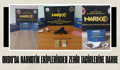 Ordu’da Narkotik Ekiplerinden Zehir Tacirlerine Darbe