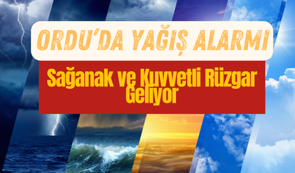 Sağanak ve Kuvvetli Rüzgar Geliyor