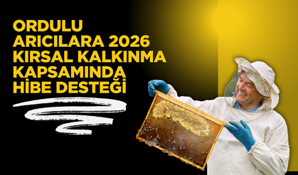 Ordulu Arıcılara 2026 Kırsal Kalkınma Kapsamında Hibe Desteği