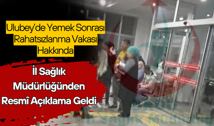 İl Sağlık Müdürlüğünden Resmî Açıklama Geldi