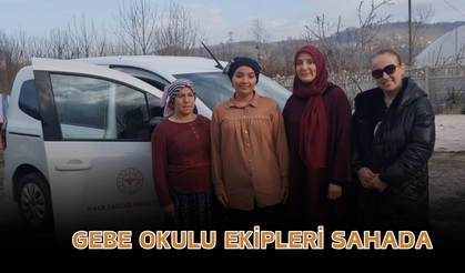 Ünye'de Anne Adaylarına Evde Destek: Gebe Okulu Ekipleri Sahada