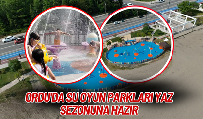 Ordu'da Su Oyun Parkları Yaz Sezonuna Hazır