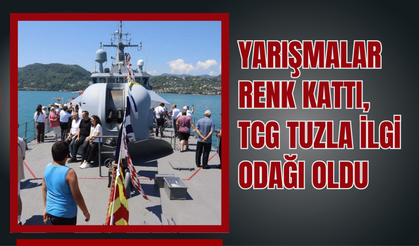 Perşembe'de Kabotaj Bayramı Coşkusu: Yarışmalar Renk Kattı, TCG Tuzla İlgi Odağı Oldu