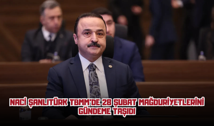 Naci Şanlıtürk TBMM'de 28 Şubat Mağduriyetlerini Gündeme Taşıdı