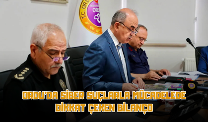 Ordu'da Siber Suçlarla Mücadelede Dikkat Çeken Bilanço: 757 Kişi ve Hesap Hakkında İşlem