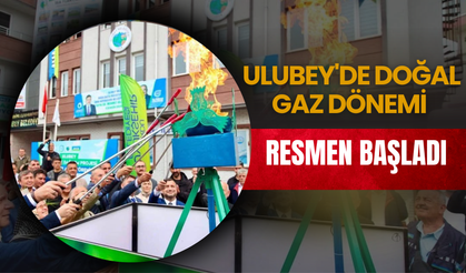 Ulubey'de Doğal Gaz Dönemi Resmen Başladı
