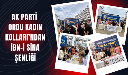 AK Parti Ordu Kadın Kolları’ndan İbn-i Sina Şenliği