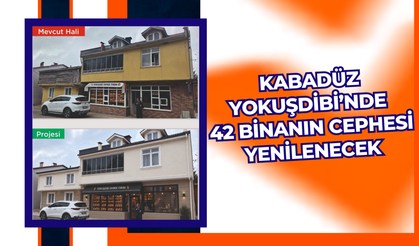 Kabadüz Yokuşdibi’nde 42 Binanın Cephesi Yenilenecek