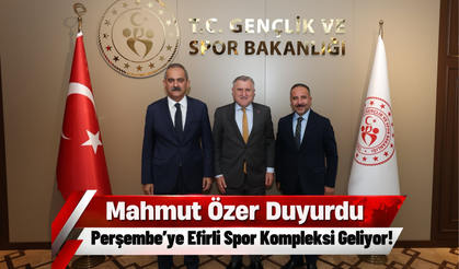 Mahmut Özer Duyurdu: Perşembe’ye Efirli Spor Kompleksi Geliyor!