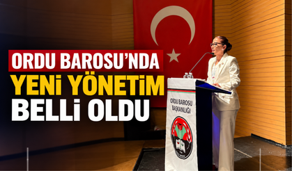 Ordu Barosu’nda Yeni Yönetim Belli Oldu