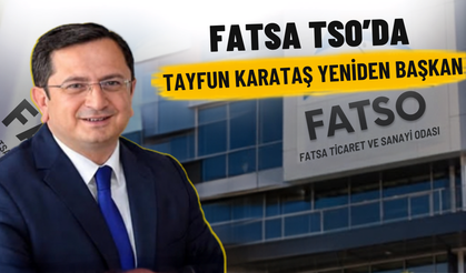 Fatsa TSO’da Tayfun Karataş Yeniden Başkan