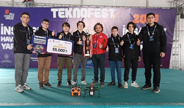 TEKNOFEST'DE ORDU'YA GÜMÜŞ MADALYA