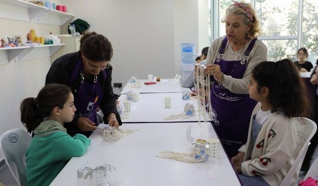 İzmitli çocuklardan Workshoplara yoğun ilgi