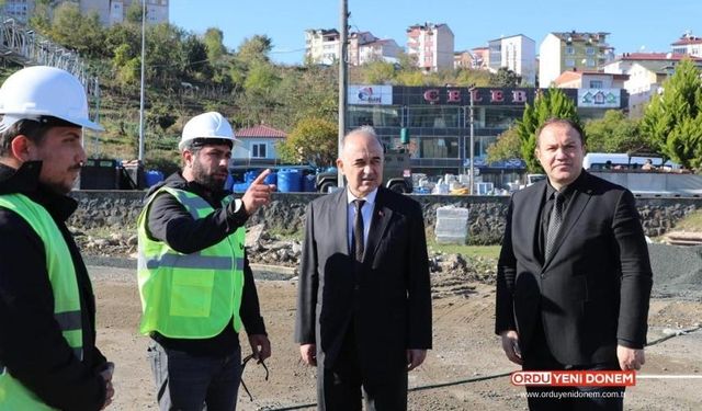 Ordu Valisi O Tesisleri İnceledi!