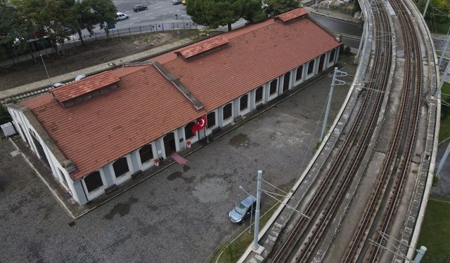 Samsun'da eski gar ve atölye şimdi müze olarak hizmet veriyor