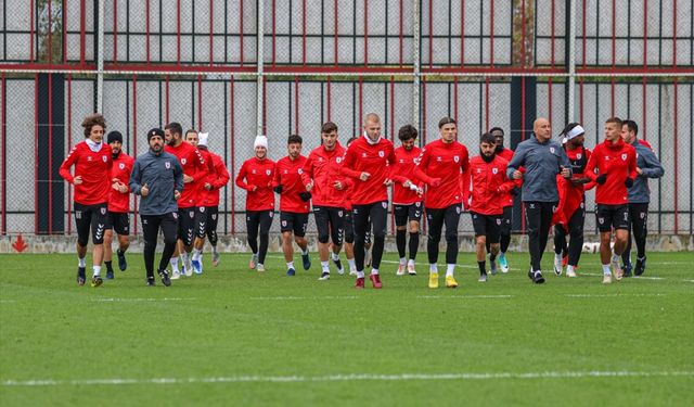 Samsunspor, Beşiktaş maçının hazırlıklarını sürdürdü